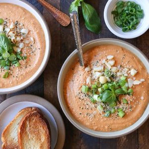 creamy_vegan_tomato_basil_soup_Switch2Fitness Feature Image