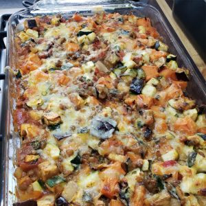 Vegetable Bake With Rice Feature Image