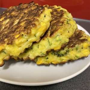 Broccoli & Halloumi Fritters Feature Image