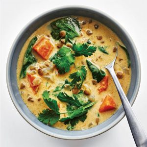 Green Curry Lentil Soup feature image